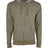 Next Level Unisex Pacifica Full - Zip Hoodie Sweatshirt - Next Level 9600 Military Green XS Zip Hoodies