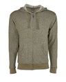 Next Level Unisex Pacifica Full - Zip Hoodie Sweatshirt - Next Level 9600 Military Green XS Zip Hoodies