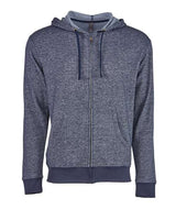 Next Level Unisex Pacifica Full - Zip Hoodie Sweatshirt - Next Level 9600 Navy XS Zip Hoodies