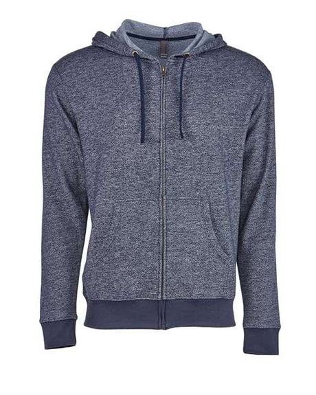 Next Level Unisex Pacifica Full - Zip Hoodie Sweatshirt - Next Level 9600 Navy XS Zip Hoodies