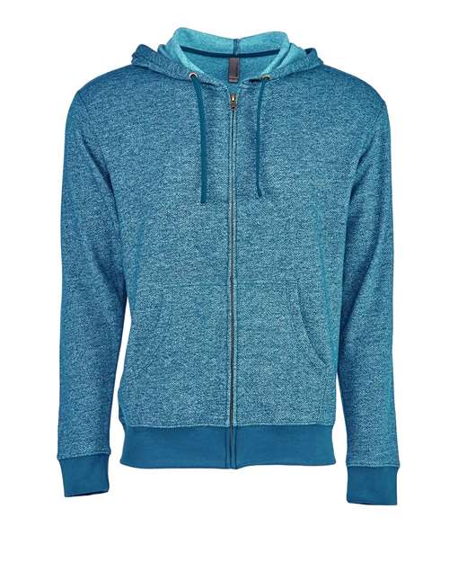 Next Level Unisex Pacifica Full - Zip Hoodie Sweatshirt - Next Level 9600 Turquoise XS Zip Hoodies