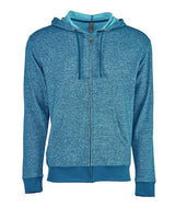 Next Level Unisex Pacifica Full - Zip Hoodie Sweatshirt - Next Level 9600 Turquoise XS Zip Hoodies