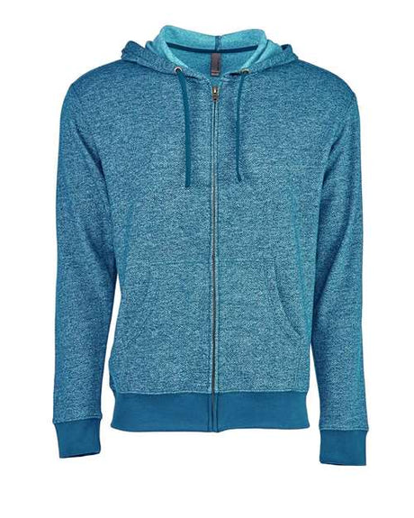 Next Level Unisex Pacifica Full - Zip Hoodie Sweatshirt - Next Level 9600 Turquoise XS Zip Hoodies