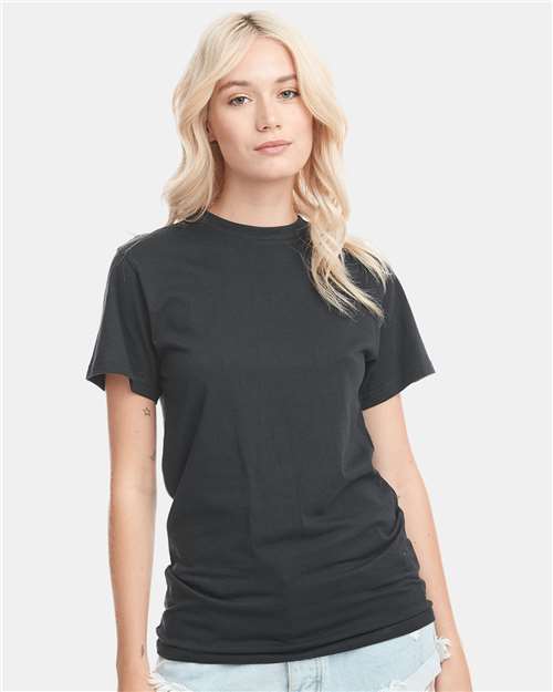 Next Level Unisex Power Crew Tee - Next Level 7410S Heavy Metal XS Short Sleeve T-Shirts