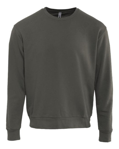 Next Level Unisex Santa Barbara Crewneck Sweatshirt - Next Level 9003 Heavy Metal XS Crewneck Sweatshirts
