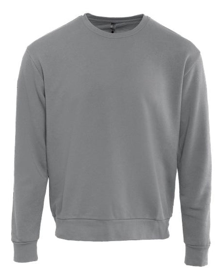 Next Level Unisex Santa Barbara Crewneck Sweatshirt - Next Level 9003 Lead Grey XS Crewneck Sweatshirts