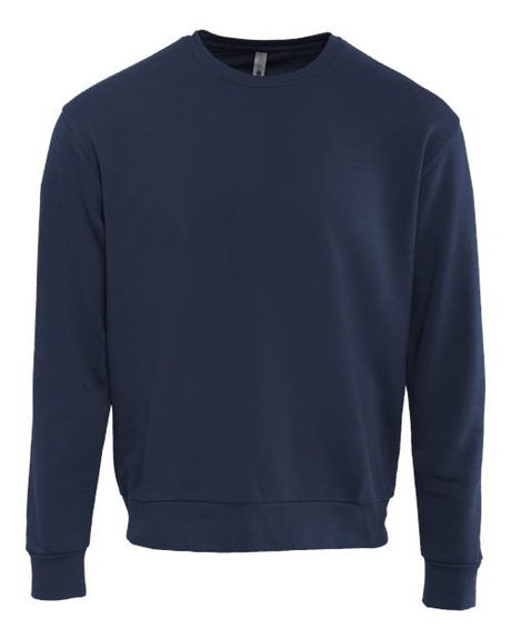 Next Level Unisex Santa Barbara Crewneck Sweatshirt - Next Level 9003 Midnight Navy XS Crewneck Sweatshirts