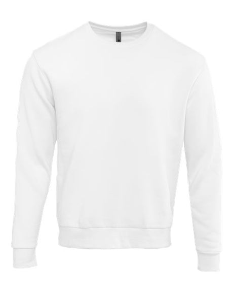 Next Level Unisex Santa Barbara Crewneck Sweatshirt - Next Level 9003 White XS Crewneck Sweatshirts