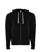 Next Level Unisex Santa Barbara Full - Zip Hoodie Sweatshirt - Next Level 9602 Black XS Zip Hoodies