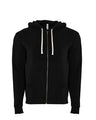 Next Level Unisex Santa Barbara Full - Zip Hoodie Sweatshirt - Next Level 9602 Black XS Zip Hoodies