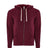Next Level Unisex Santa Barbara Full - Zip Hoodie Sweatshirt - Next Level 9602 Cardinal XS Zip Hoodies
