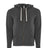 Next Level Unisex Santa Barbara Full - Zip Hoodie Sweatshirt - Next Level 9602 Heavy Metal XS Zip Hoodies