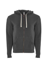 Next Level Unisex Santa Barbara Full - Zip Hoodie Sweatshirt - Next Level 9602 Heavy Metal XS Zip Hoodies