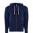 Next Level Unisex Santa Barbara Full - Zip Hoodie Sweatshirt - Next Level 9602 Midnight Navy XS Zip Hoodies