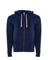 Next Level Unisex Santa Barbara Full - Zip Hoodie Sweatshirt - Next Level 9602 Midnight Navy XS Zip Hoodies