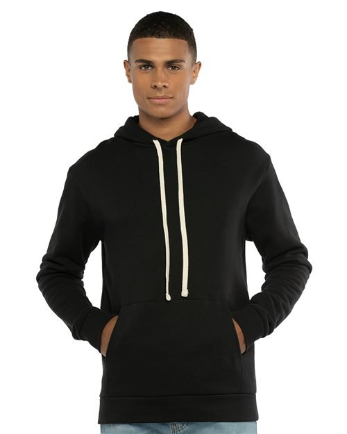 Next Level Unisex Santa Barbara Hoodie Sweatshirt - Next Level 9303 Antique Denim XS Sweatshirts