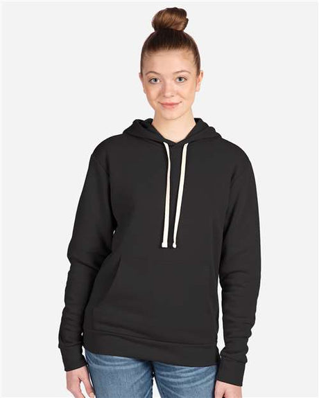 Next Level Unisex Santa Barbara Hoodie Sweatshirt - Next Level 9303 Graphite Black XS Sweatshirts