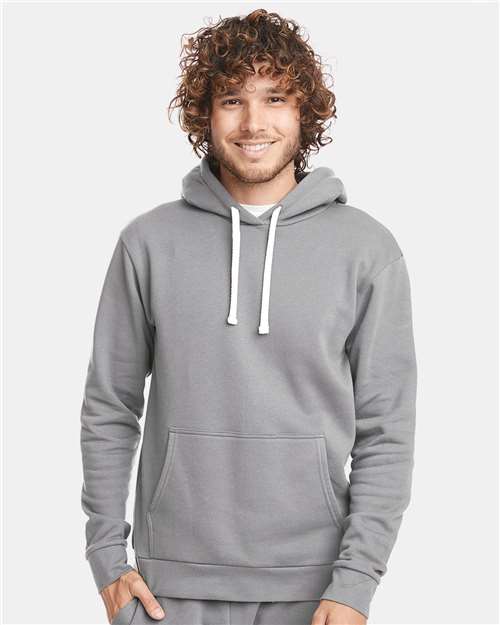 Next Level Unisex Santa Barbara Hoodie Sweatshirt - Next Level 9303 Lead Grey XS Sweatshirts