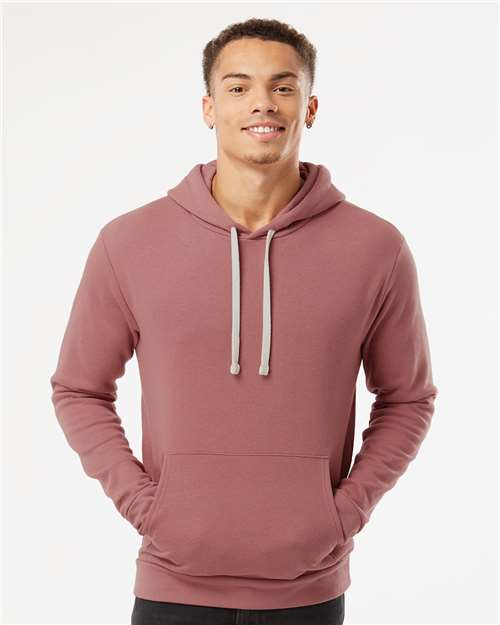 Next Level Unisex Santa Barbara Hoodie Sweatshirt - Next Level 9303 Mauve XS Sweatshirts
