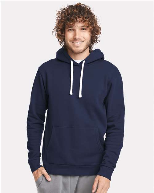 Next Level Unisex Santa Barbara Hoodie Sweatshirt - Next Level 9303 Midnight Navy XS Sweatshirts