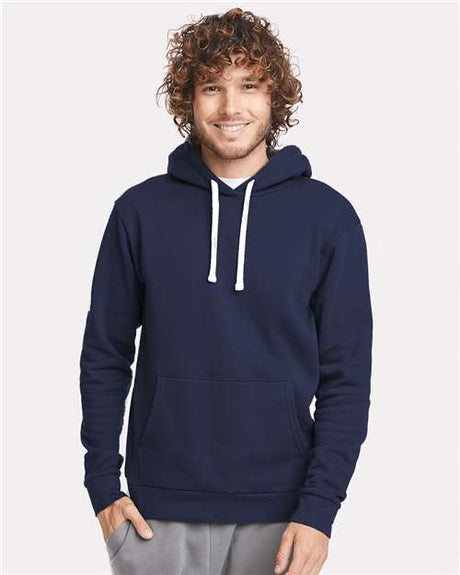 Next Level Unisex Santa Barbara Hoodie Sweatshirt - Next Level 9303 Midnight Navy XS Sweatshirts
