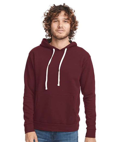 Next Level Unisex Santa Barbara Hoodie Sweatshirt - Next Level 9303 Oxblood XS Sweatshirts