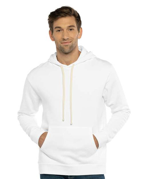 Next Level Unisex Santa Barbara Hoodie Sweatshirt - Next Level 9303 White XS Sweatshirts