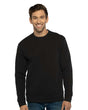 Next Level Unisex Santa Barbara Pocket Crewneck Sweatshirt - Next Level 9001 Black XS Crewneck Sweatshirts