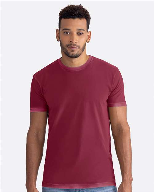 Next Level Unisex Soft Wash T-Shirt - Next Level 3600SW Washed Cardinal XS Short Sleeve T-Shirts