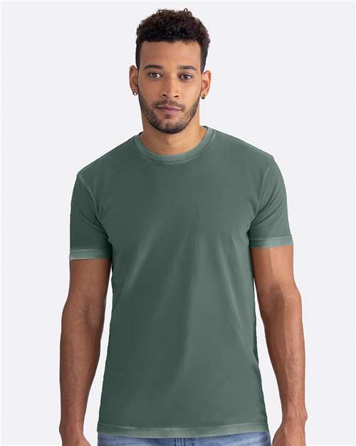 Next Level Unisex Soft Wash T-Shirt - Next Level 3600SW Washed Royal Pine XS Short Sleeve T-Shirts