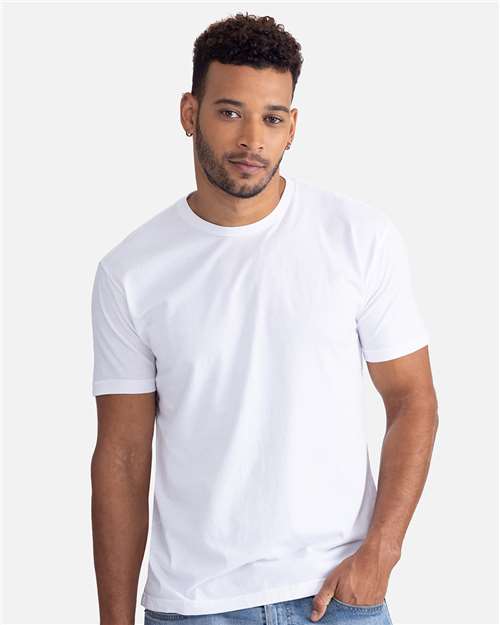 Next Level Unisex Soft Wash T-Shirt - Next Level 3600SW Washed White XS Short Sleeve T-Shirts