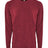 Next Level Unisex Sueded Long Sleeve T-Shirt - Next Level 6411 Cardinal XS Long Sleeve T-Shirts