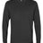 Next Level Unisex Sueded Long Sleeve T-Shirt - Next Level 6411 Heather Charcoal XS Long Sleeve T-Shirts