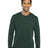 Next Level Unisex Sueded Long Sleeve T-Shirt - Next Level 6411 Heather Forest Green XS Long Sleeve T-Shirts