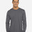 Next Level Unisex Sueded Long Sleeve T-Shirt - Next Level 6411 Heather Metal XS Long Sleeve T-Shirts