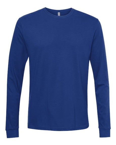 Next Level Unisex Sueded Long Sleeve T-Shirt - Next Level 6411 Royal XS Long Sleeve T-Shirts