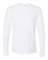 Next Level Unisex Sueded Long Sleeve T-Shirt - Next Level 6411 White XS Long Sleeve T-Shirts