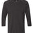 Next Level Unisex Triblend Three - Quarter Raglan T-Shirt - Next Level 6051 Vintage Black Sleeves/ Vintage Black Body XS Short Sleeve T-Shirts
