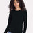 Next Level Women's Cotton Relaxed Long Sleeve T-Shirt - Next Level 3911 Black XS Long Sleeve T-Shirts