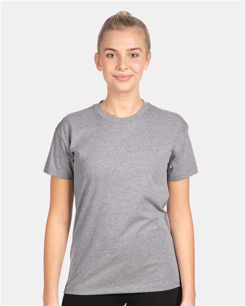 Next Level Women's Cotton Relaxed T-Shirt - Next Level 3910 Heather Grey XS Short Sleeve T-Shirts