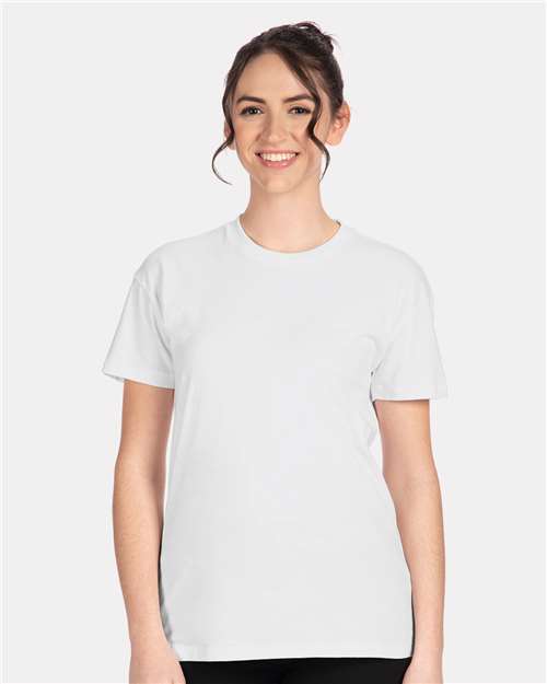 Next Level Women's Cotton Relaxed T-Shirt - Next Level 3910 White XS Short Sleeve T-Shirts