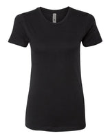 Next Level Women’s Cotton T-Shirt - Next Level 3900 Black XS Short Sleeve T-Shirts