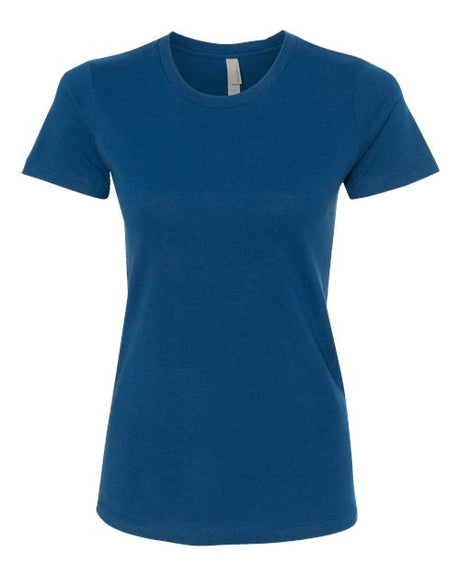 Next Level Women’s Cotton T-Shirt - Next Level 3900 Cool Blue XS Short Sleeve T-Shirts