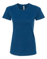 Next Level Women’s Cotton T-Shirt - Next Level 3900 Cool Blue XS Short Sleeve T-Shirts