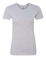 Next Level Women’s Cotton T-Shirt - Next Level 3900 Heather Grey XS Short Sleeve T-Shirts