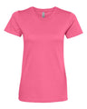 Next Level Women’s Cotton T-Shirt - Next Level 3900 Hot Pink XS Short Sleeve T-Shirts