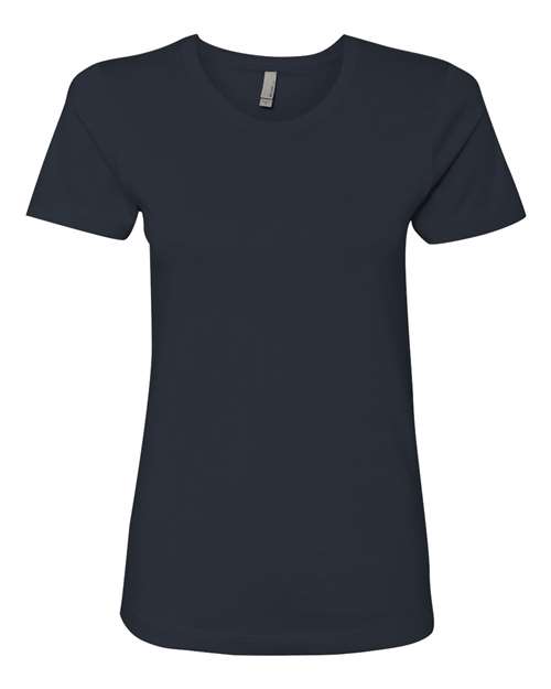 Next Level Women’s Cotton T-Shirt - Next Level 3900 Indigo XS Short Sleeve T-Shirts