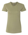 Next Level Women’s Cotton T-Shirt - Next Level 3900 Light Olive XS Short Sleeve T-Shirts