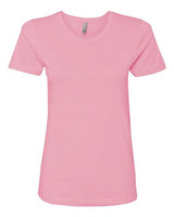 Next Level Women’s Cotton T-Shirt - Next Level 3900 Light Pink XS Short Sleeve T-Shirts