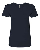 Next Level Women’s Cotton T-Shirt - Next Level 3900 Midnight Navy XS Short Sleeve T-Shirts
